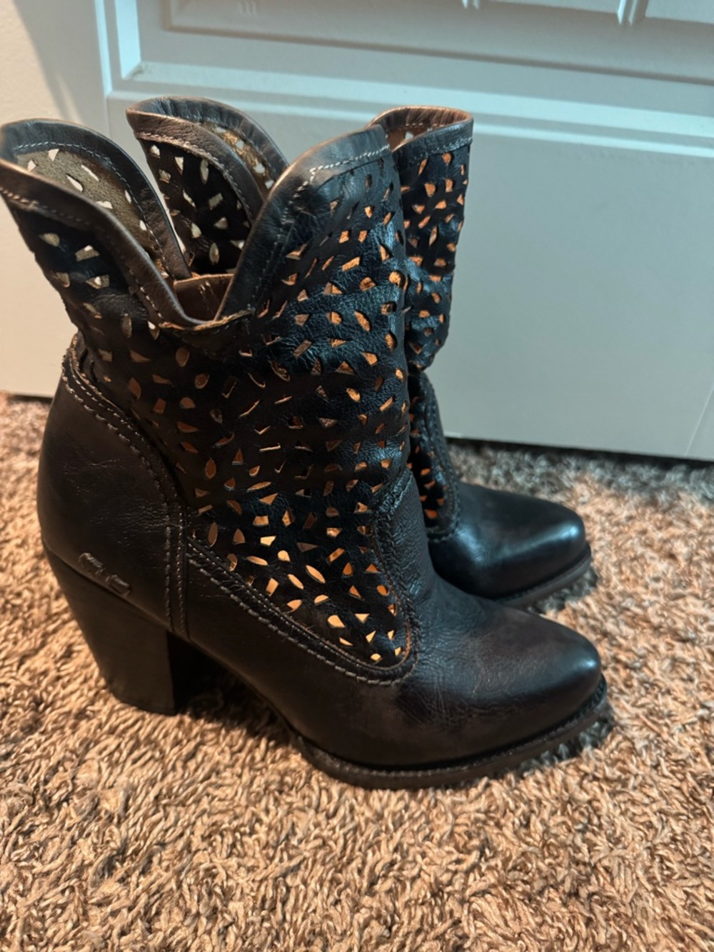 Bed Stu Irma heeled ankle boots 8.5 - Picture 4 of 6